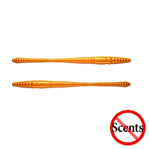 DYING WORM - HOT ORANGE - 8cm