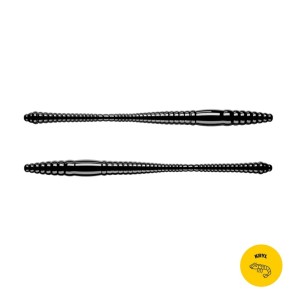 DYING WORM - BLACK - 7cm