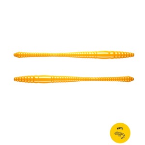 DYING WORM - DARK YELLOW - 7cm