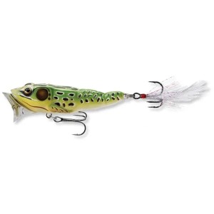 FROG POPPER - GREEN/YELLOW - 7,5cm