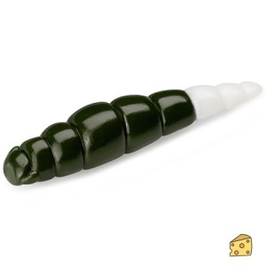 YOCHU - DARK OLIVE / WHITE - 4,3cm