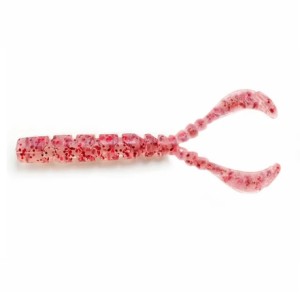 CHIKI CHIKI - CLEAR RED GLITTER - 4,3cm