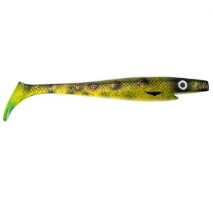 PRO PIG SHAD JR - OLIVE SPOTTED BULLHEAD - 20cm