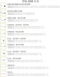 DYING WORM - PURPLE WITH GLITTER - 8cm