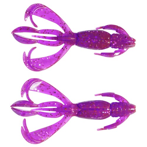 CRAZY FLAPPER - PURPLE CHAMELEON SILVER - 5cm