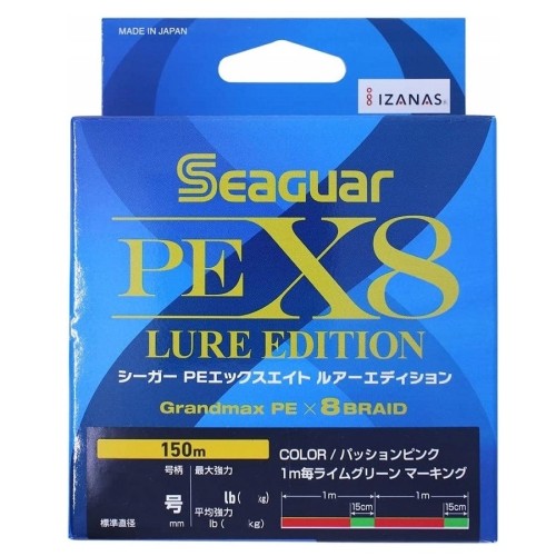 LURE EDITION x8 - RED / GREEN - #0,8 - 150m