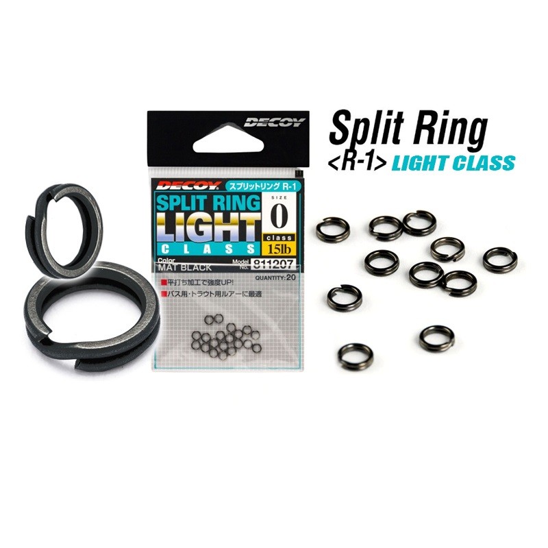 R-1 SPLIT RING LIGHT CLASS BLACK - 0