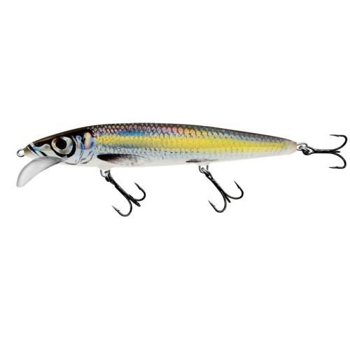 WHACKY - 15F - SILVER CHARTREUSE SHAD - 15cm