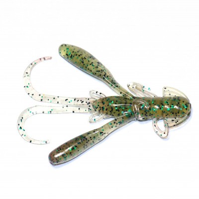 RUSH CRAW - WM / BLACK GREEN - 5cm