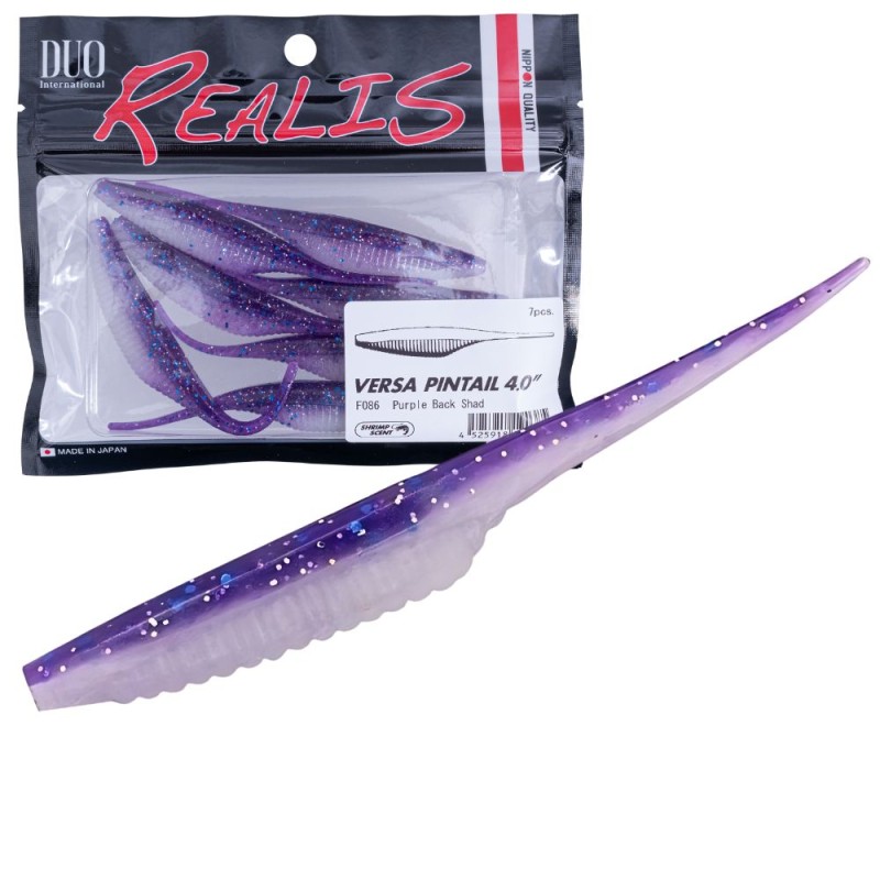 VERSA PINTAIL - PURPLE BACK SHAD - 7,5cm