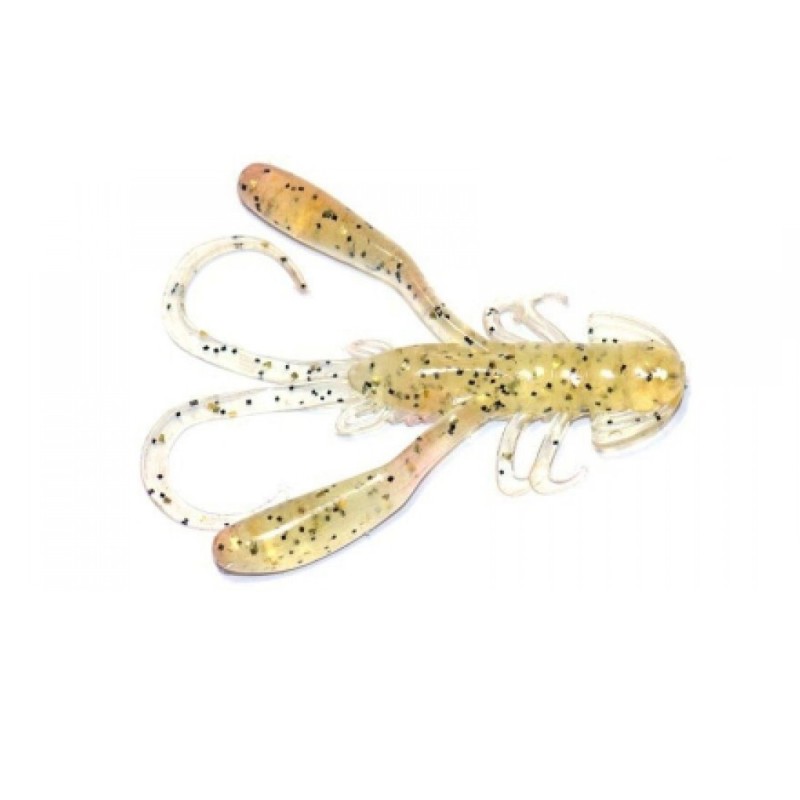 RUSH CRAW - CLEAR BLACK GOLD - 5cm