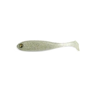 ADUSTA PENTA SHAD - CLEAR SILVER GLITTER - 10cm