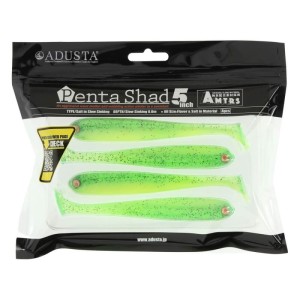 ADUSTA PENTA SHAD - GREEN CHART SEED SHINER - 12,7cm