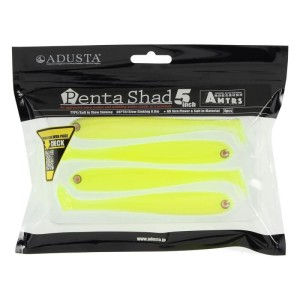 ADUSTA PENTA SHAD - CHARTREUSE WHITE - 12,7cm