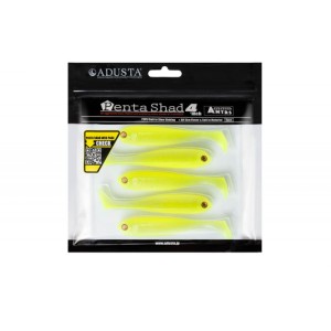 ADUSTA PENTA SHAD - CHARTREUSE WHITE - 10cm
