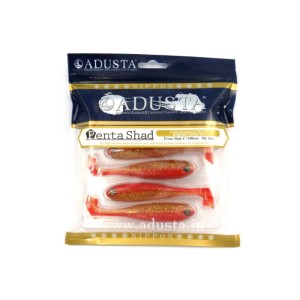 ADUSTA PENTA SHAD - RED GOLDEN SHAD - 10cm