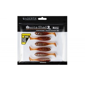 ADUSTA PENTA SHAD - MOTOR OIL - 7,5cm