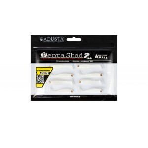 ADUSTA PENTA SHAD - WHITE GLOW - 5cm
