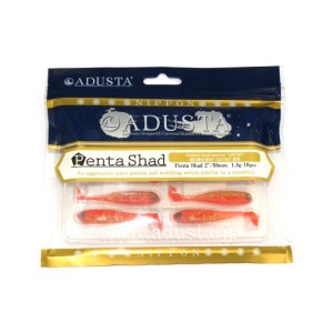 ADUSTA PENTA SHAD - RED GOLDEN SHAD - 5cm