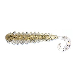 BUGSY - CLEAR GOLD FLAKE - 8cm