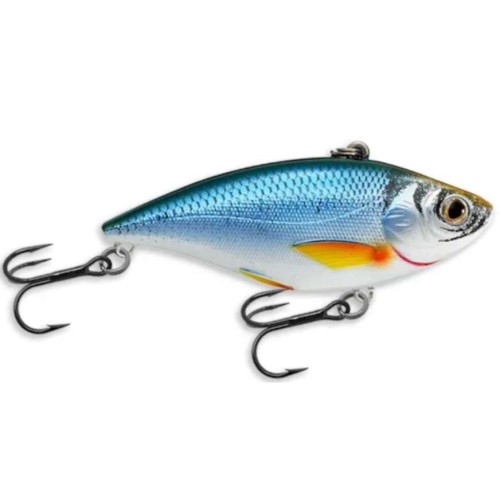 GOLDEN SHINER RATTLEBAIT - GLOW BLUE - 5cm