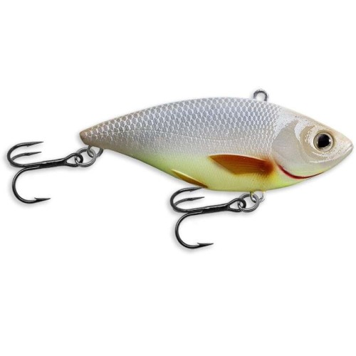 GOLDEN SHINER RATTLEBAIT - GLOW WHITE - 5cm