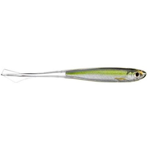 GHOST TAIL MINNOW DROPSHOT BAIT - SILVER GREEN - 9,5cm