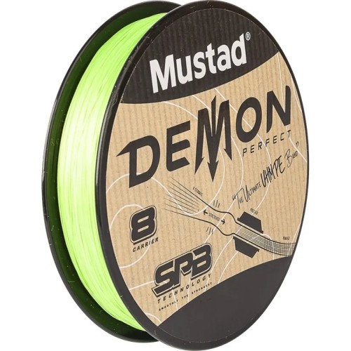 MUSTAD DEMON PERFECT - CHARTREUSE - 0,08mm