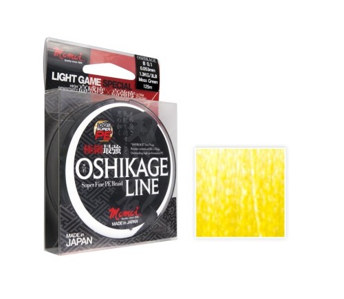 OSHIKAGE - 0,053mm - FLUO YELLOW - 125m
