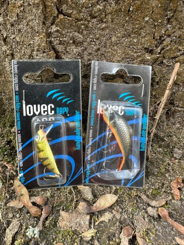 LOVEC RAPY - BANANA JERK / PERCH zestaw 2szt