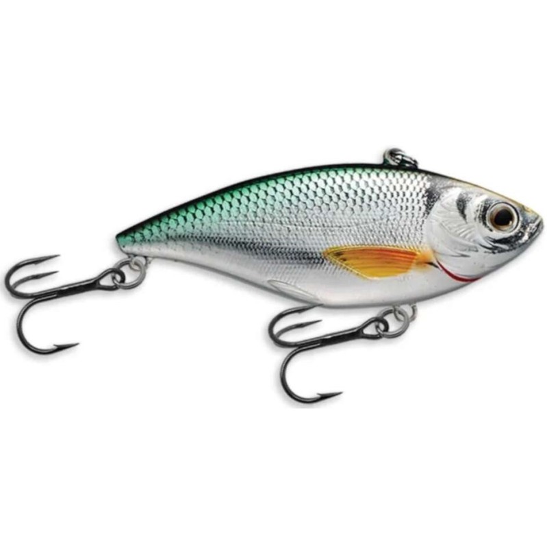 GOLDEN SHINER RATTLEBAIT - SILVER GREEN - 5cm