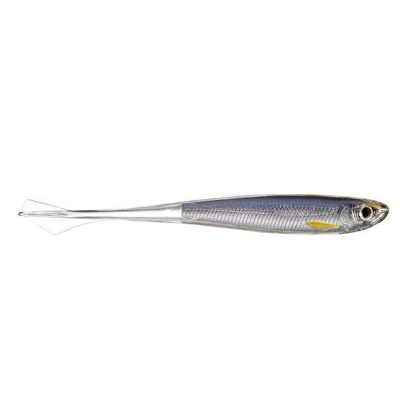 GHOST TAIL MINNOW DROPSHOT BAIT - SILVER PURPLE - 9,5cm