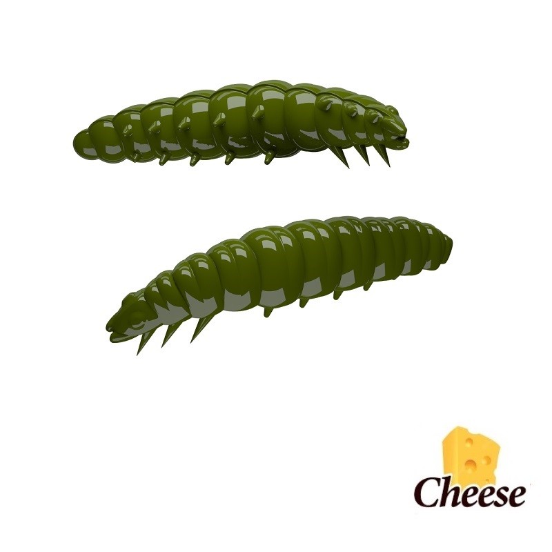 LARVA - OLIVE - 4,5cm