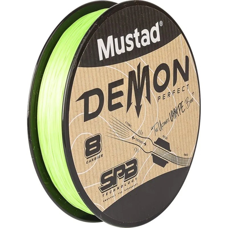 MUSTAD DEMON PERFECT - CHARTREUSE - 0,14mm