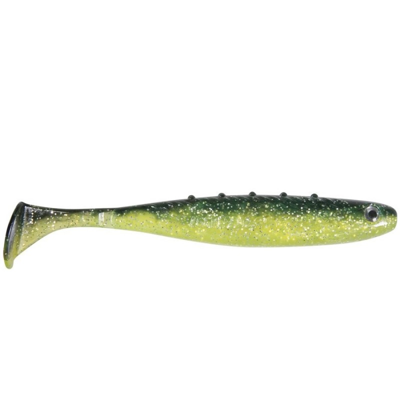AGGRESSOR PRO - CHARTREUSE/BLACK/SILVER GLITTER - 7,5cm