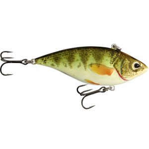 YELLOW PERCH RATTLEBAIT - GLOW UV - 6cm