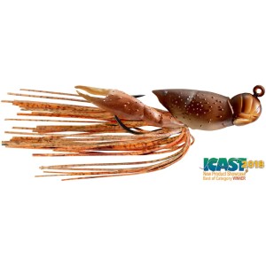 HOOLOW BODY CRAWFISH JIG - NATURAL BROWN - 5cm