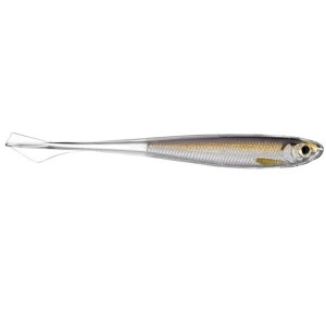 GHOST TAIL MINNOW DROPSHOT BAIT - SILVER BROWN - 9,5cm