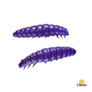 LARVA - PURPLE WITH GLITTER - 4,5cm