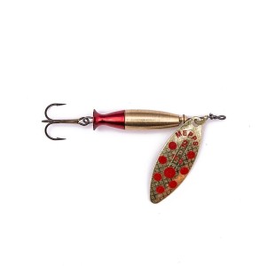 AGLIA LONG HEAVY - ZŁOTA / CZERWONE KROPKI - #3 - 24g