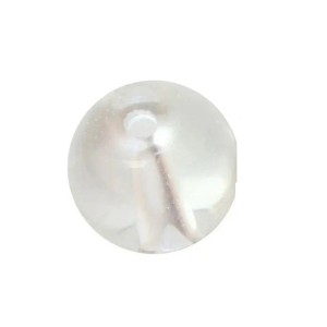 CLEAR GLASS BEADS - 10mm - 10szt