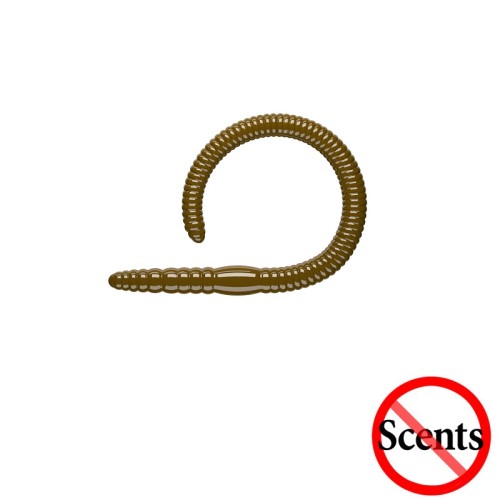 FLEX WORM JUNIOR - BROWN - 6,5cm