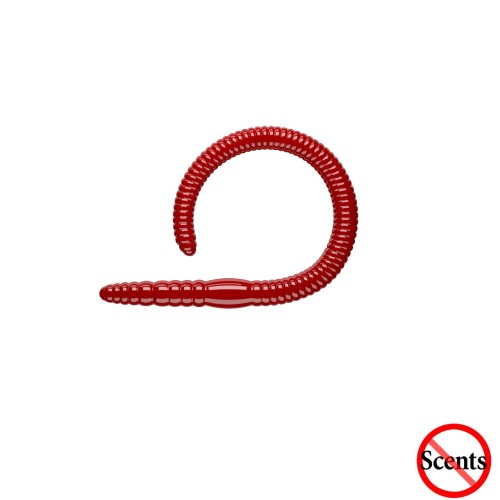 FLEX WORM JUNIOR - RED - 6,5cm