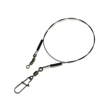 PRZYPON Z PLECIONKI TYTANOWEJ - 7kg - 35cm