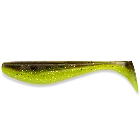 WIZZLE SHAD - GREEN PUMPKIN FLO CHARTREUSE - 5,5cm