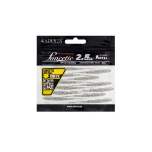 LANCETIC - CLEAR SILVER GLITTER - 6cm
