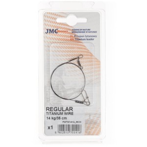 PRZYPON Z DRUTU TYTANOWEGO - 9kg / 25cm