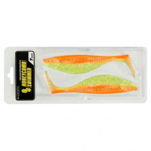 HONEYCOMB - GREEN CHART GLITTER ORANGE - 17,5cm