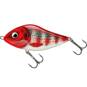 SLIDER - S - HOLO RED HEAD STRIPER - 12cm