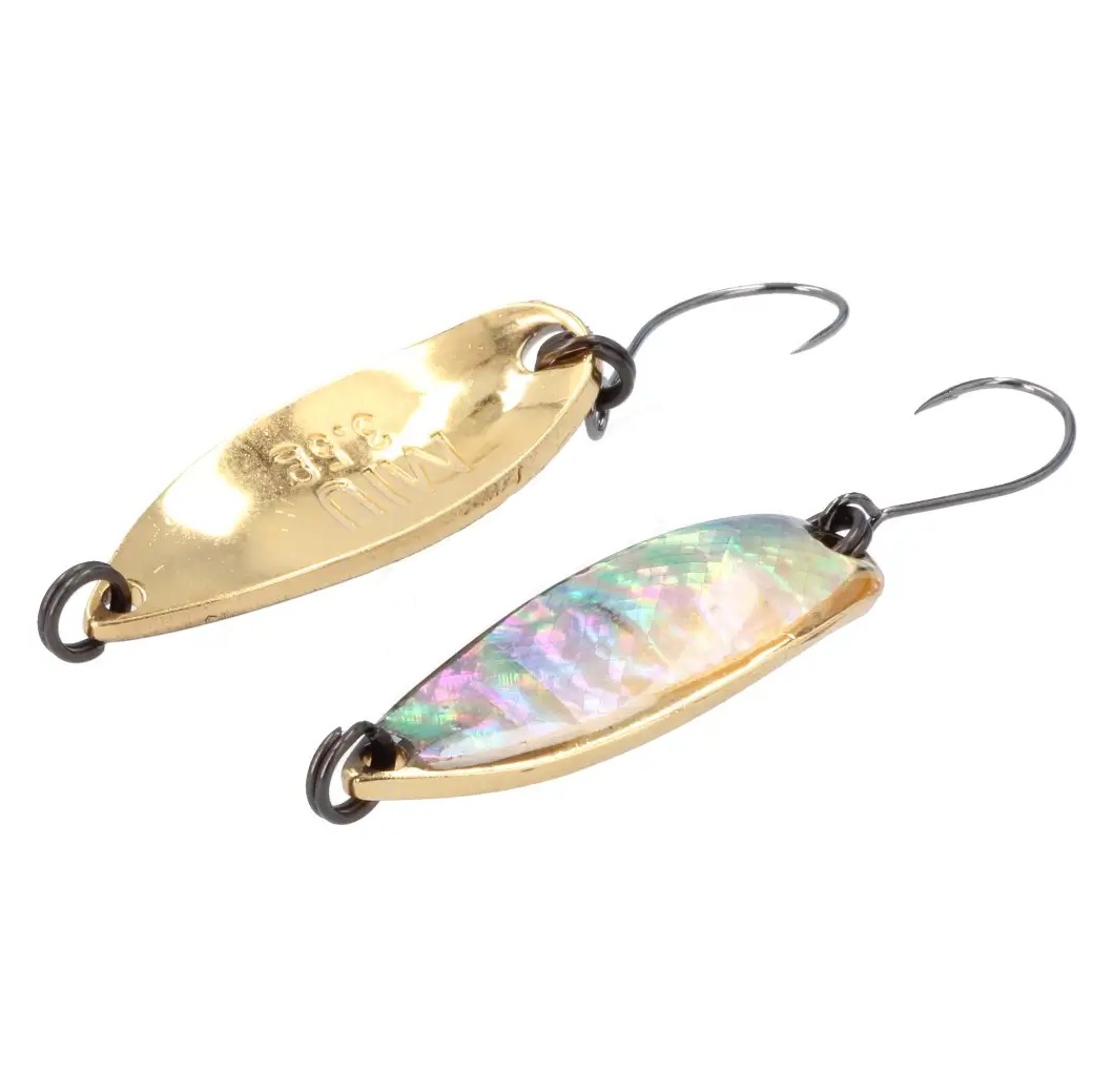 Forest MIU NATIVE Abalone Trout Spoon – 8g, 44mm, Sinking Lure For Freshwater Fishing